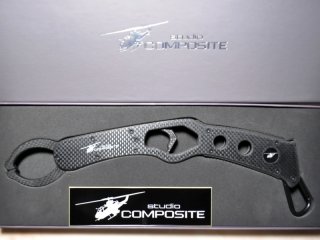 スタジオコンポジット RC-SC 86mm R24XL カーボンノブ：レッド