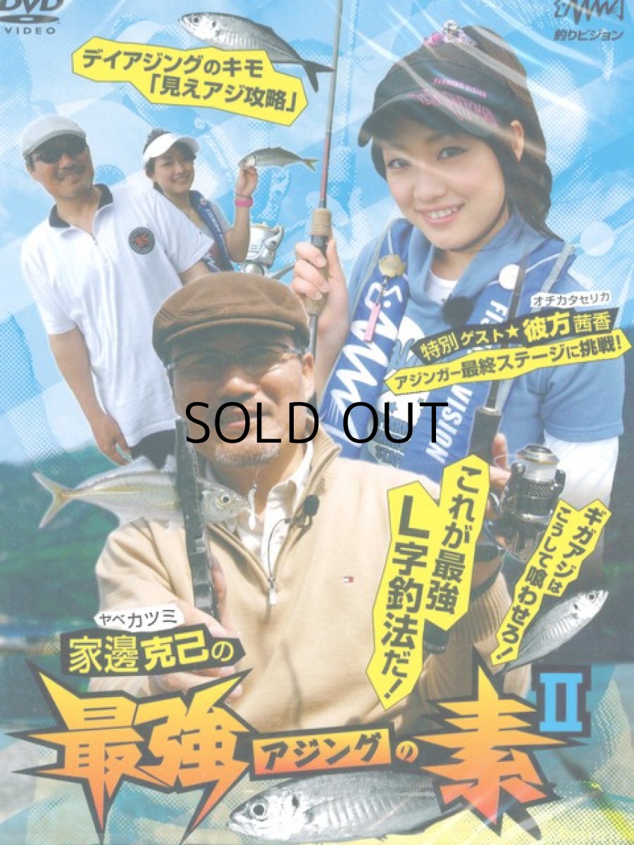 画像1: 【SALE】[DVD]釣りビジョン 家邊克巳の最強アジングの素II【ネコポス配送可】 (1)