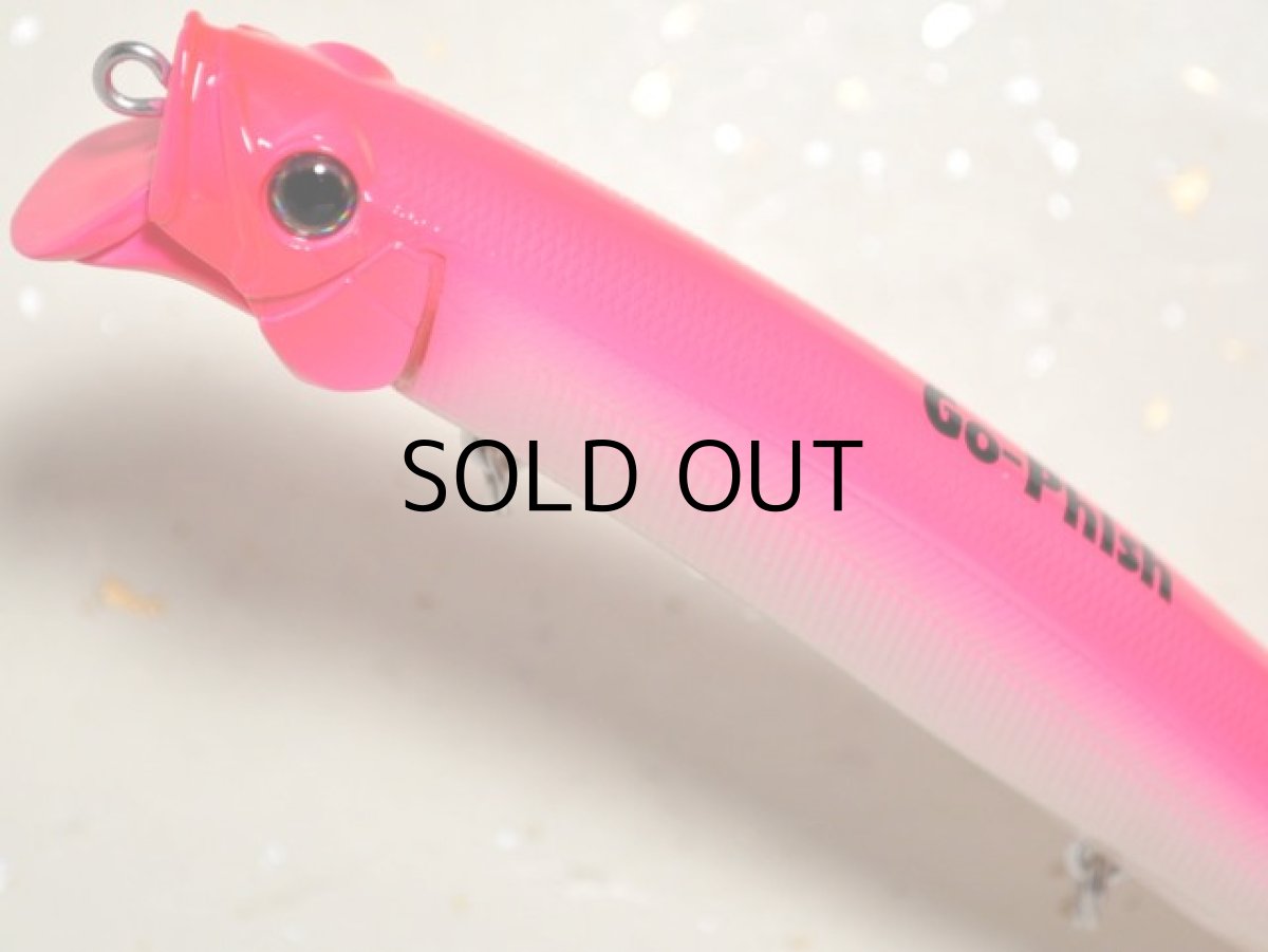 画像2: Go-Phish ゴーフィッシュ ヒラフィード128GP：＃03 ピンクバックWH【ネコポス配送可】 (2)