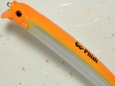 画像2: Go-Phish ゴーフィッシュ ヒラフィード155GP：＃09 オレンジマウスシルバー■ネコポス対象外■ (2)