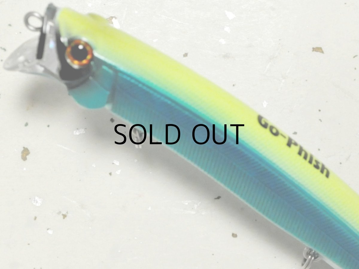 画像2: Go-Phish ゴーフィッシュ ヒラフィード128GP：＃U03 極上チャートバックブルー（限定カラー）【ネコポス配送可】 (2)