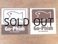 Go-Phish ゴーフィッシュ フィッシュステッカー2枚入り：ブラウン【ネコポス配送可】