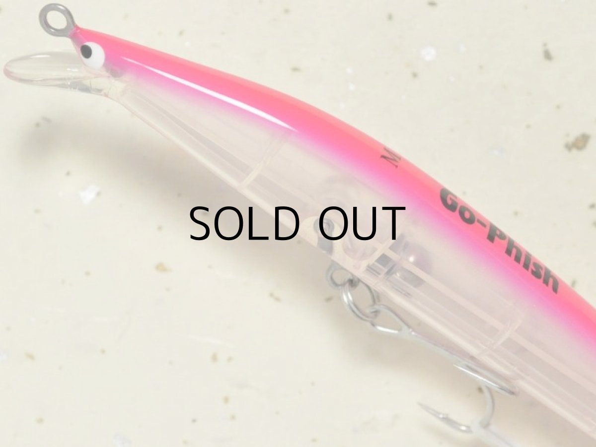 画像2: Go-Phish ゴーフィッシュ M128-GP：＃03 ピンクバッククリアー【ネコポス配送可】 (2)
