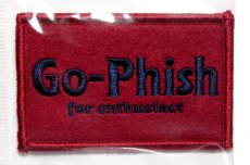 画像1: Go-Phish ベルクロワッペン M スクエア：＃3 エンジ【ネコポス配送可】 (1)