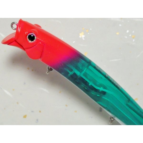 画像2: Go-Phish ゴーフィッシュ ヒラフィード128GP：＃FU01 ピンクヘッドエメラルド（限定カラー）【ネコポス配送可】
