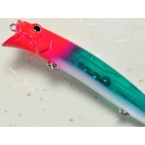 画像3: Go-Phish ゴーフィッシュ ヒラフィード128GP：＃FU01 ピンクヘッドエメラルド（限定カラー）【ネコポス配送可】