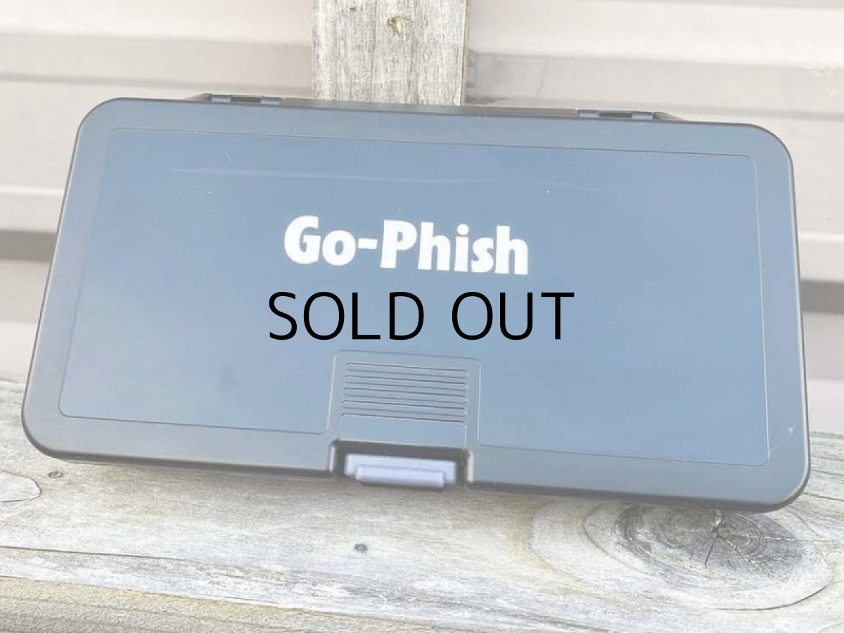 画像2: Go-Phish ゴーフィッシュ 3サイズロゴカッティングステッカー：ホワイト【ネコポス配送可】 (2)