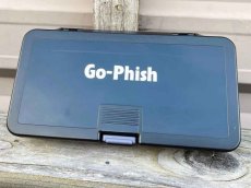 画像2: Go-Phish ゴーフィッシュ 3サイズロゴカッティングステッカー：ホワイト【ネコポス配送可】 (2)