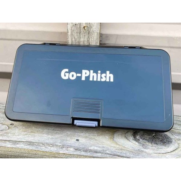画像2: Go-Phish ゴーフィッシュ 3サイズロゴカッティングステッカー：ブラック【ネコポス配送可】
