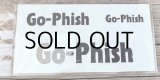 Go-Phish 3サイズロゴカッティングステッカー：ブラック【ネコポス配送可】