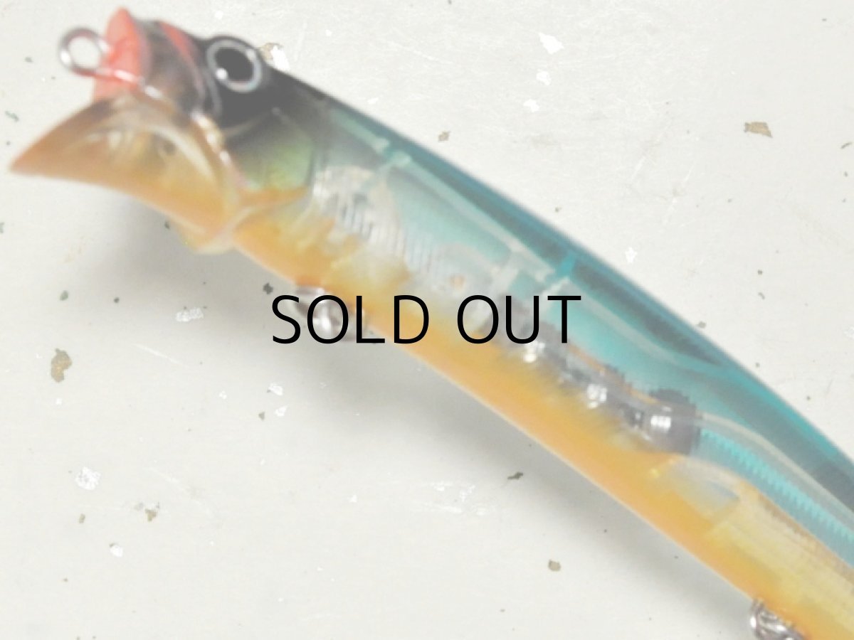 画像3: Go-Phish ゴーフィッシュ ヒラフィード128GP：＃U06 極上ゴーストグリーンOB（限定カラー）【ネコポス配送可】 (3)