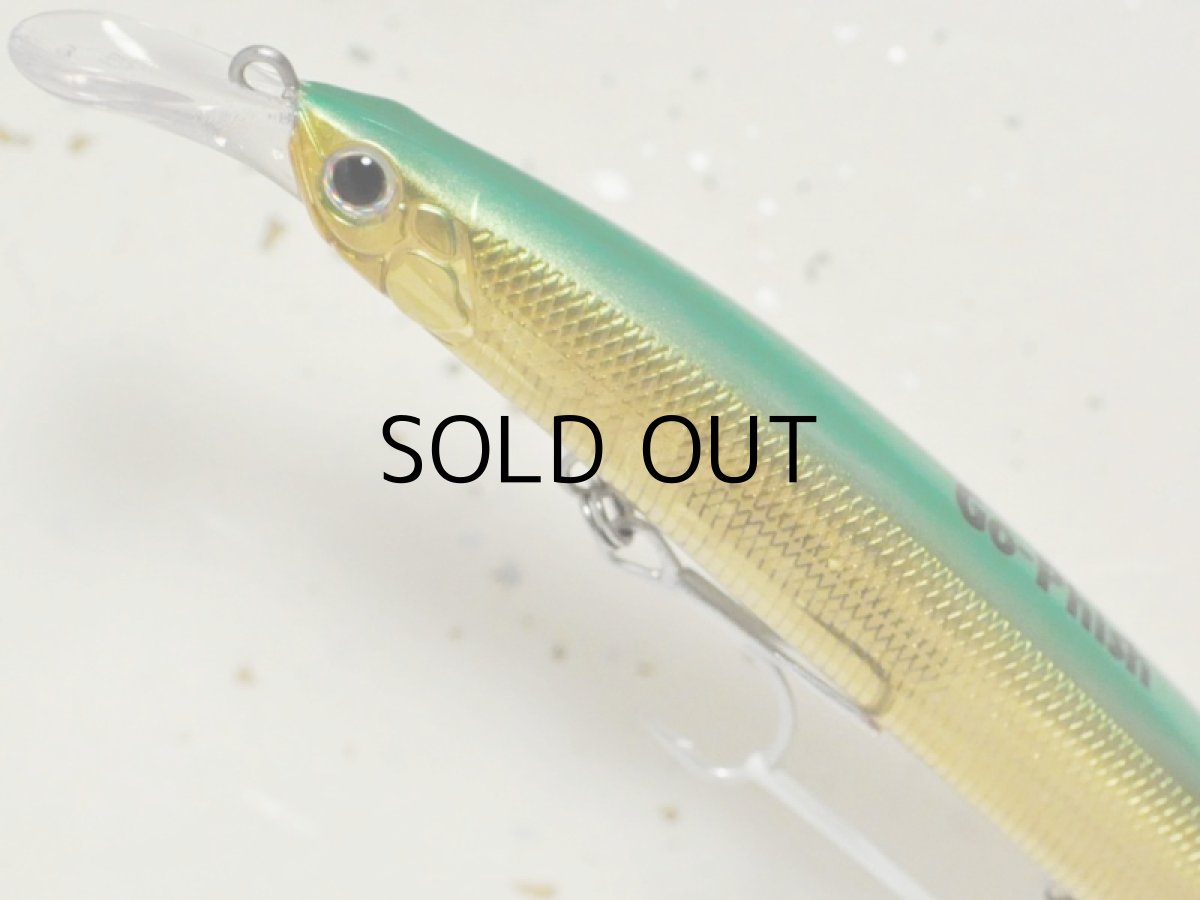 画像2: Go-Phish ゴーフィッシュ ノード130SPD GPサワラー：No.03 グリーンバックゴールドミラー■ネコポス対象外■ (2)