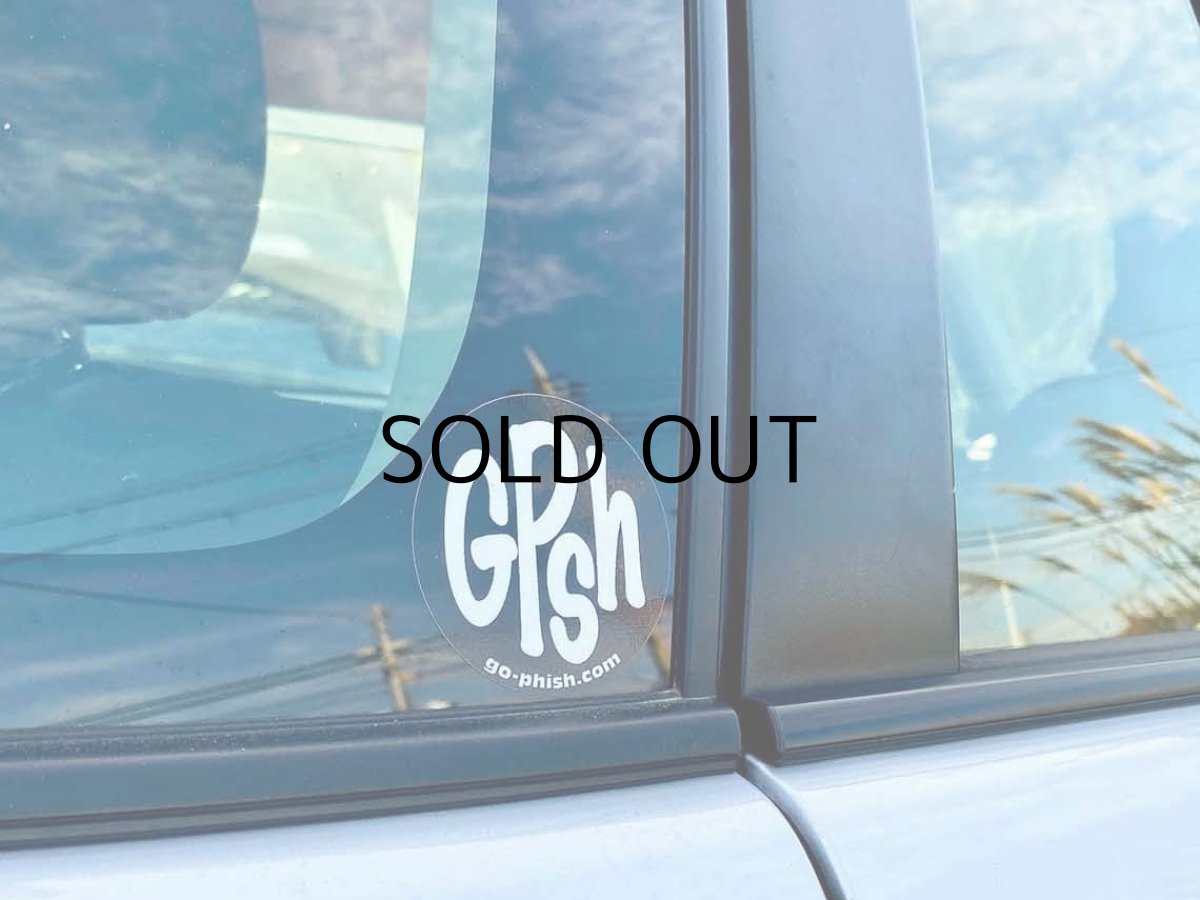 画像3: Go-Phish ゴーフィッシュ 4枚入りサークルステッカー 6cm【ネコポス配送可】 (3)