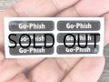 Go-Phish ゴーフィッシュ ミニ マジ貼りステッカー【ネコポス配送可】