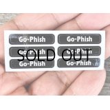 Go-Phish ミニ マジ貼りステッカー【ネコポス配送可】