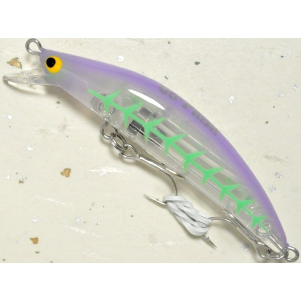 画像1: Go-Phish ゴーフィッシュ カレッジ60F GP：＃05 パープルバックボーン【ネコポス配送可】