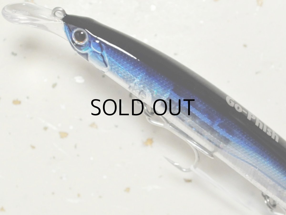 画像2: Go-Phish ゴーフィッシュ ノード130SPD GPサワラー：No.08 ブルーバッククリアーホロ■ネコポス対象外■ (2)