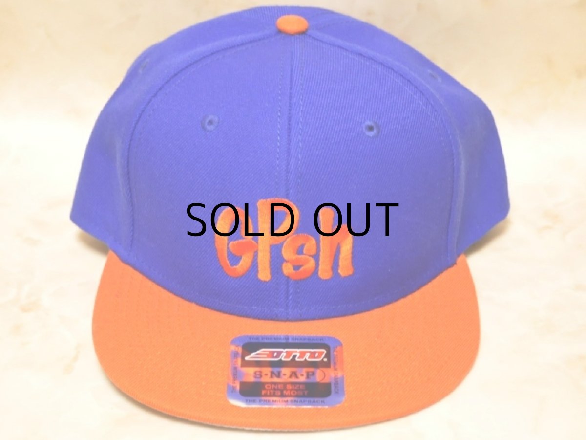 画像2: Go-Phish ゴーフィッシュ Gpshスナップバックキャップ2021:#2 オレンジブルー ORR■ネコポス対象外■ (2)