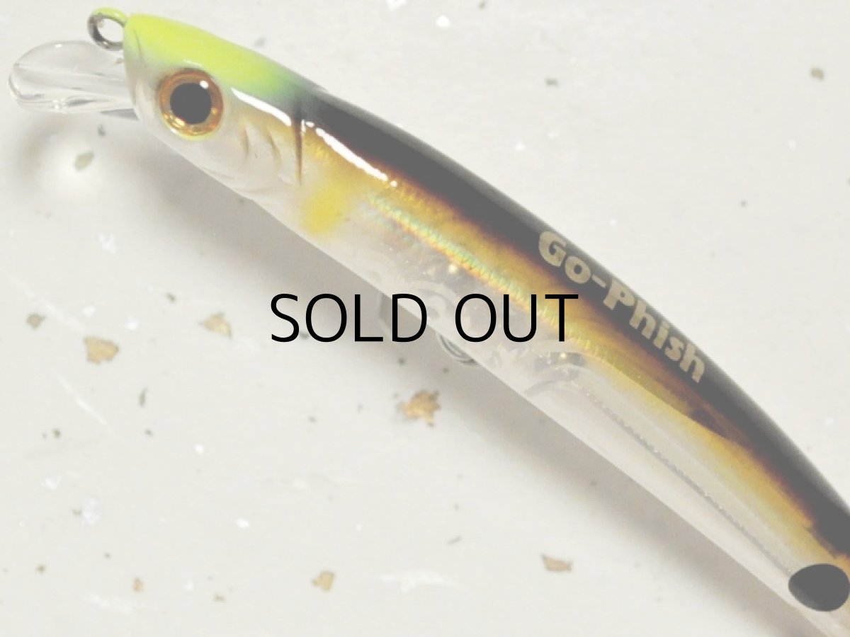 画像2: Go-Phish ゴーフィッシュ ジブ90SP GPカスタム：03 ゴーストアユ【ネコポス配送可】 (2)