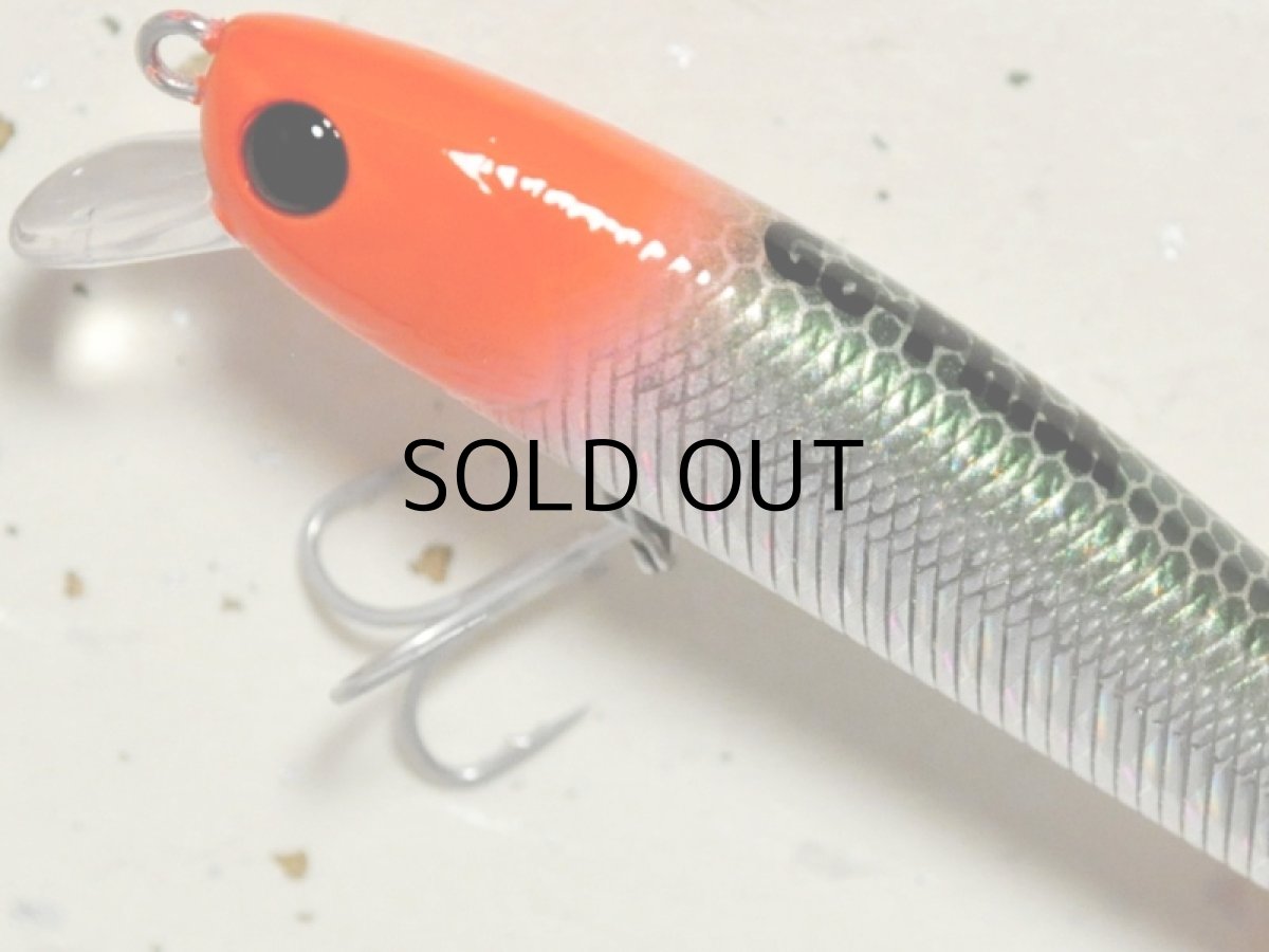 画像2: Go-Phish ゴーフィッシュ サミング70GP:#4 オレンジヘッドゴースト■ネコポス対象外■ (2)