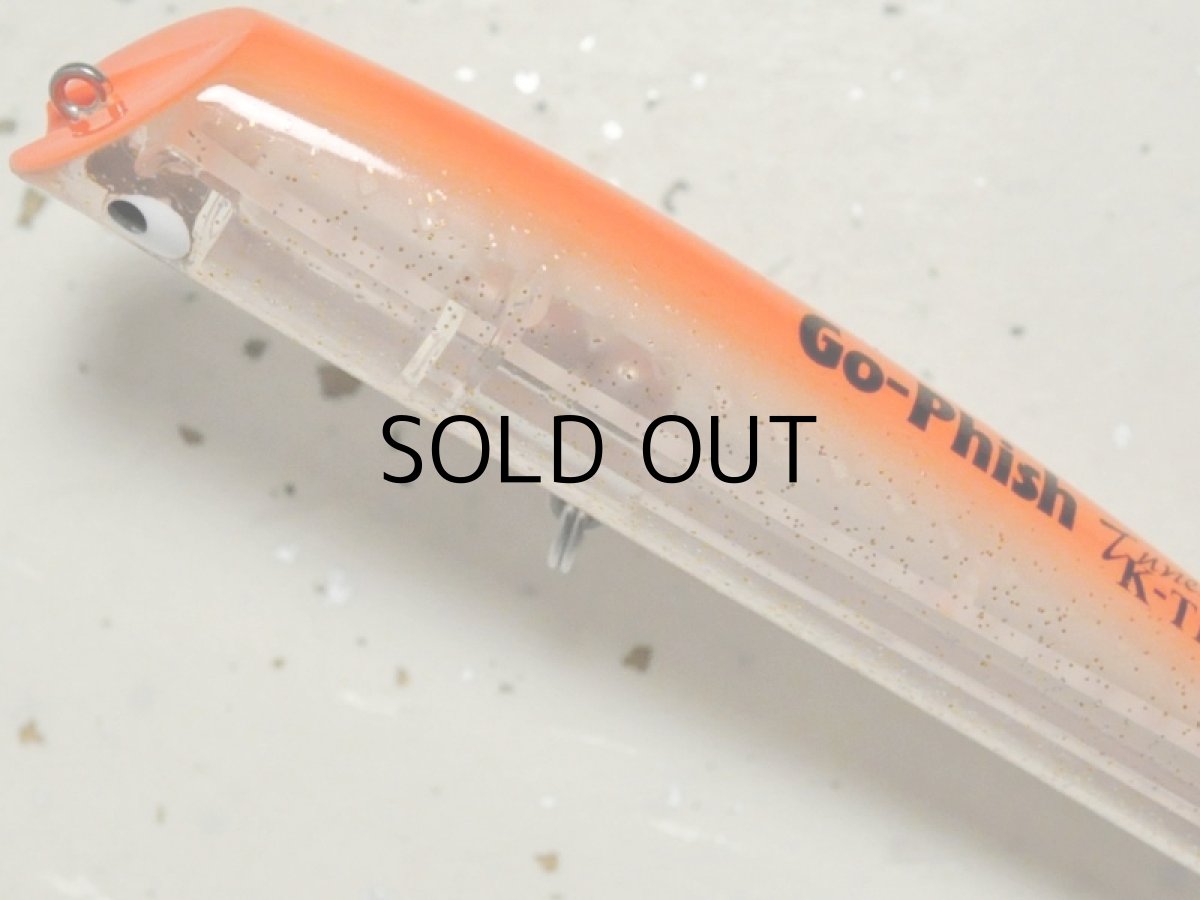 画像2: Go-Phish ゴーフィッシュ TKLM-120 GP：＃25 オレンジバッククリアーラメ【ネコポス配送可】 (2)
