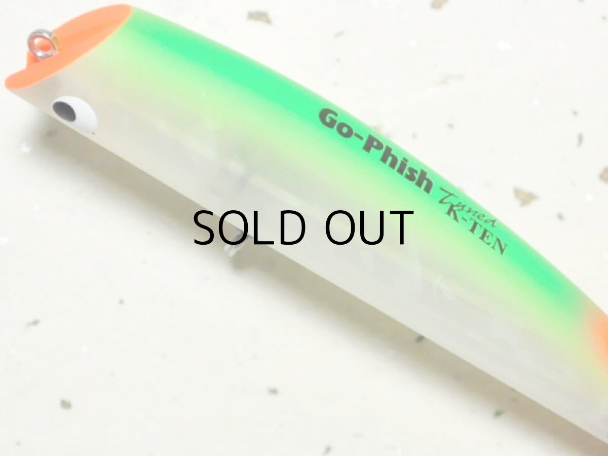 画像2: Go-Phish ゴーフィッシュ TKLM-90 GP：＃19 マットグリーンクリアホロ【ネコポス配送可】 (2)