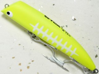 【匿名配送】REPLY ルアー マスコットキャラシリーズ　10個セット Go-Phish ゴーフィッシュ TKLM-90 GP：＃12 イエローヘッド