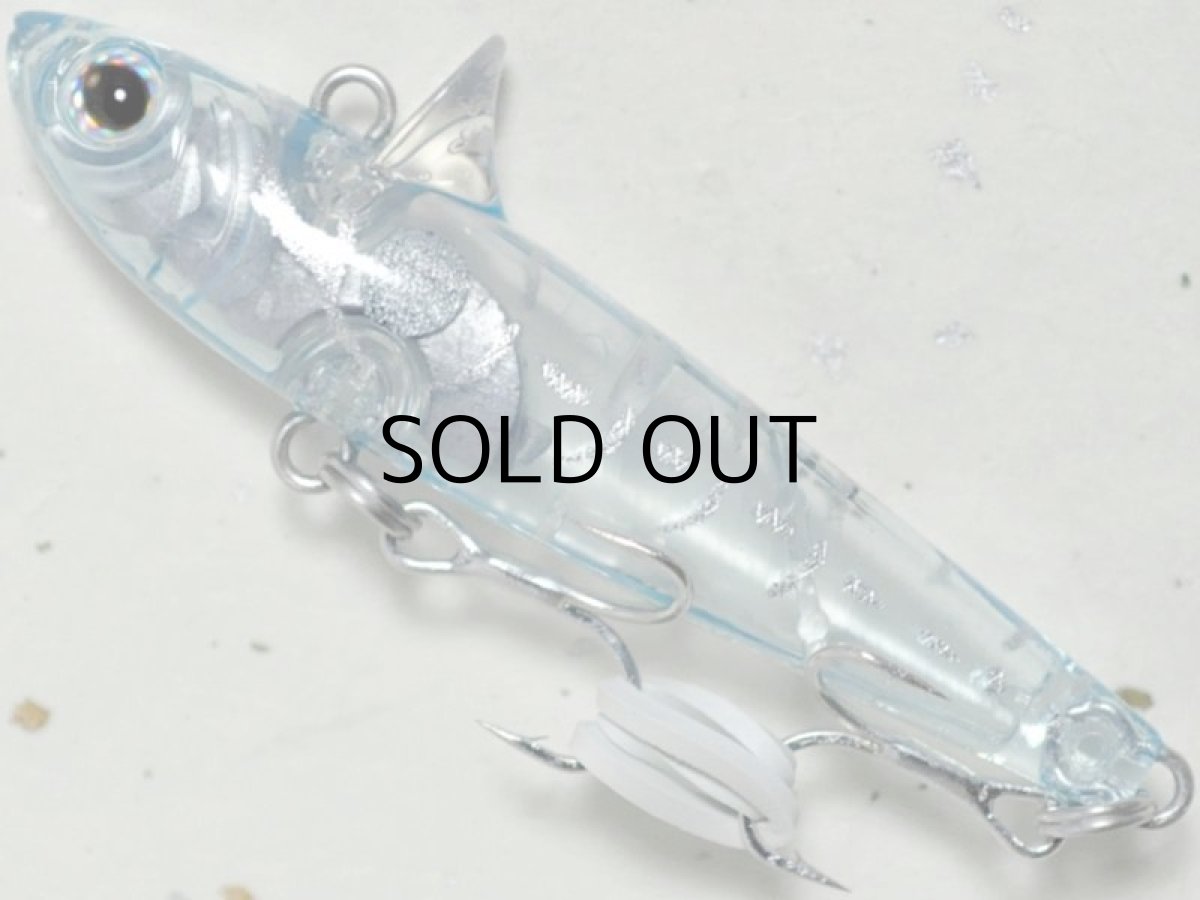 画像1: Go-Phish ゴーフィッシュ ローリングベイト55GP：＃5 シルバーブルークリアーGP（ケイムラUV）【ネコポス配送可】 (1)
