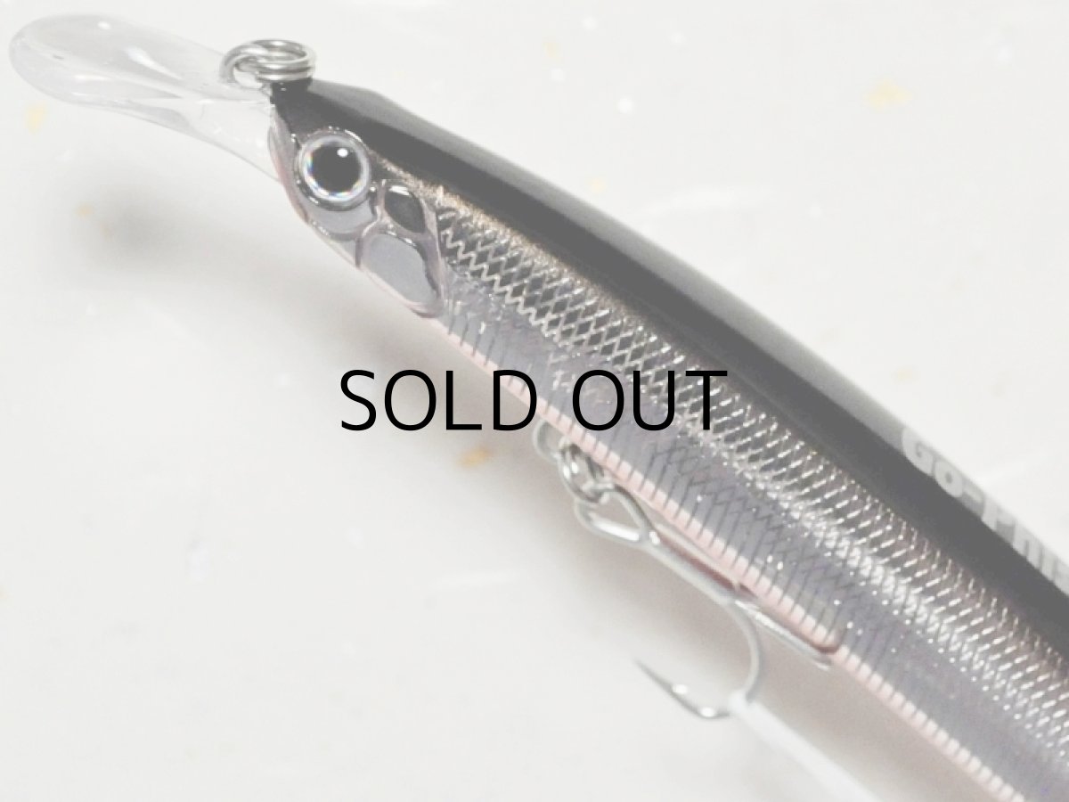 画像2: Go-Phish ゴーフィッシュ ノード130SPD サワラージャーキングチューン：No.1 赤黒シルバーデイグローGP■ネコポス対象外■ (2)