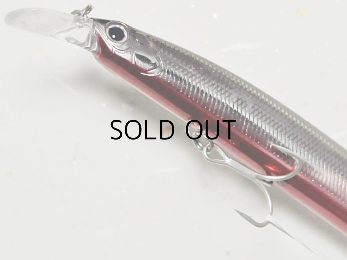 画像3: Go-Phish ゴーフィッシュ ノード130SPD サワラージャーキングチューン：No.1 赤黒シルバーデイグローGP■ネコポス対象外■ (3)