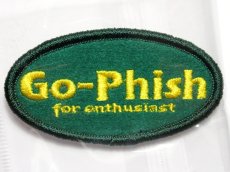 画像1: Go-Phish ベルクロワッペン S オーバル：＃2 グリーン【ネコポス配送可】 (1)