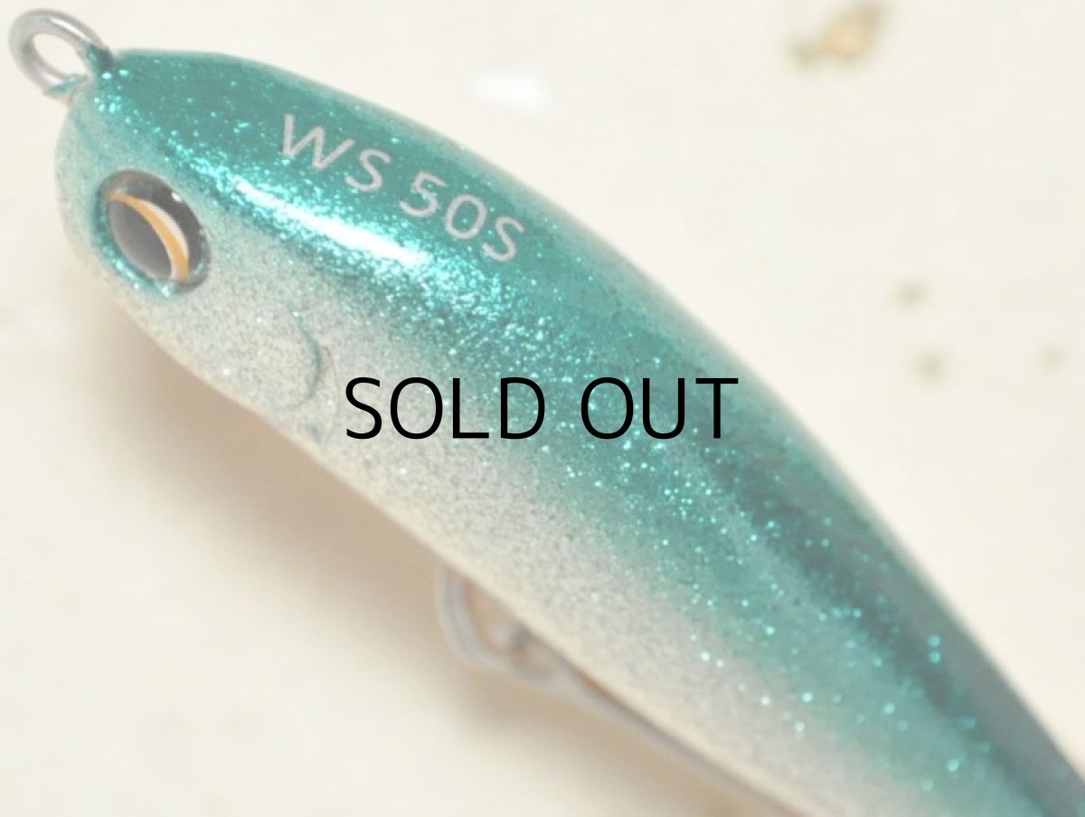 画像2: ピックアップ ワスプスラローム50S：銀粉キビナゴ【ネコポス配送可】 (2)