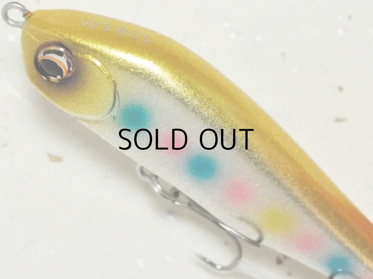 画像2: ピックアップ ワスプスラローム80S：＃01 銀粉ゴールドレインボー【ネコポス配送可】 (2)