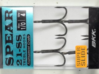 SALE】BKK SPEAR21-SS トレブルフック：＃2/0□ネコポス対象外□の通販