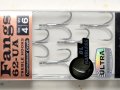 BKK Fangs62-UA バーブレス トレブルフック：＃4■ネコポス対象外■