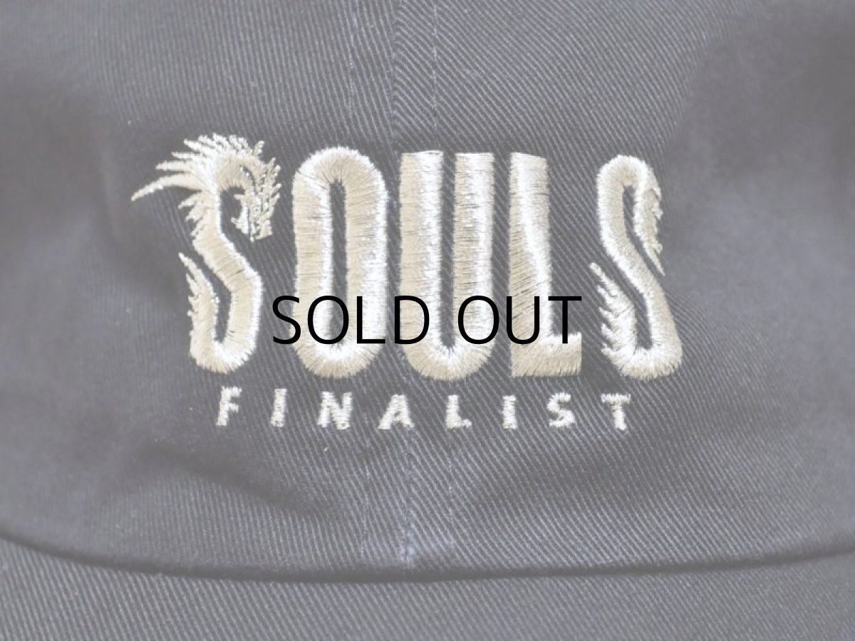 画像2: ソウルズ SOULS ウォッシュドチノキャップ：ブラック■ネコポス対象外■ (2)