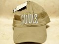ソウルズ SOULS ヴィンテージキャップ（ダメージ加工）：ブラウン■ネコポス対象外■