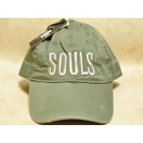 ソウルズ SOULS ヴィンテージキャップ（ダメージ加工）：グリーン■ネコポス対象外■