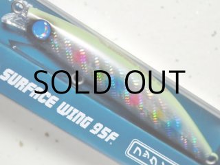 ジャンプライズ サーフェスウィング95F HL：＃106 蒸着ナミノハナ