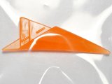 エレメンツ ダヴィンチ190用デルタテール（1個入り）：パッションオレンジ【ネコポス配送可】