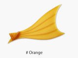エレメンツ ダヴィンチ240用ランブルフィッシュテール（1個入り）：オレンジ【ネコポス配送可】