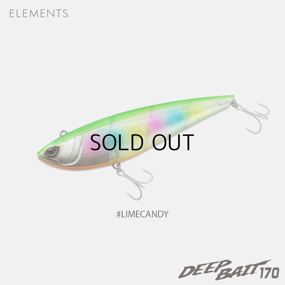 画像1: エレメンツ ディープベイト170：＃LIMECANDY■ネコポス対象外■ (1)