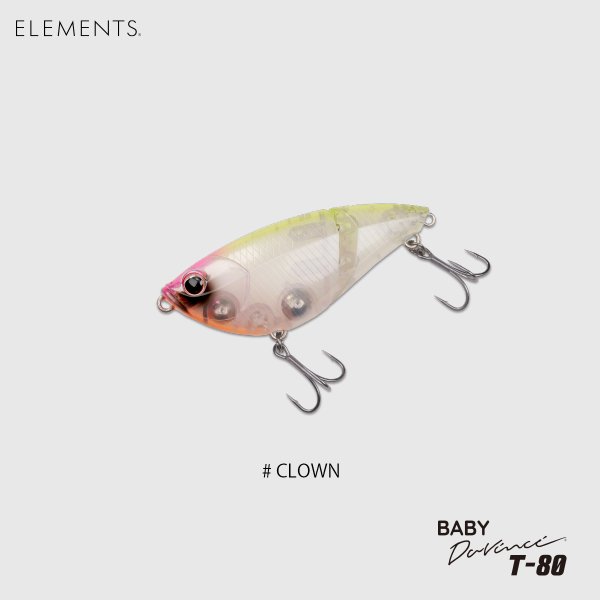 画像1: エレメンツ ベビーダヴィンチT-80：FW＃CLOWN■ネコポス対象外■