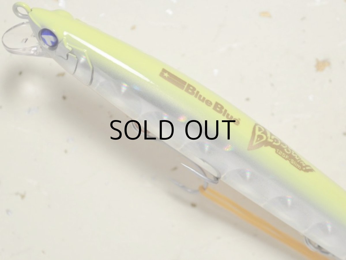 画像2: ブルーブルー ブローウィン125Fスリム：＃19 チャートバックデカレンズホロ【ネコポス配送可】 (2)