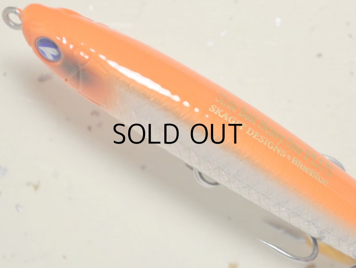 画像2: ブルーブルー×スカジットデザインズ スライドベイトヘビーワンプラス：＃02 エクストリームキャロット【ネコポス配送可】 (2)