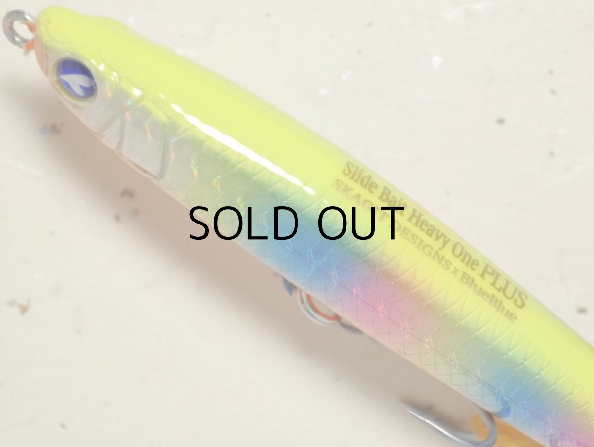 画像2: ブルーブルー×スカジットデザインズ スライドベイトヘビーワンプラス：＃06 ツレールトロピカール【ネコポス配送可】 (2)