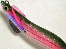 画像2: マルキュー エギリーダートマックス3.0号：＃2575 D14GR ピンクボーダーゴールドリッチ【ネコポス配送可】 (2)