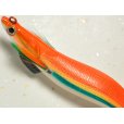 画像2: マルキュー エギリーダートマックス3.0号：＃4381 D01G オレンジストライプゴールド【ネコポス配送可】 (2)