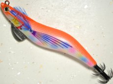 画像1: マルキュー エギリーダートマックス3.0号：＃4384 D04M オレンジウィングマーブル【ネコポス配送可】 (1)