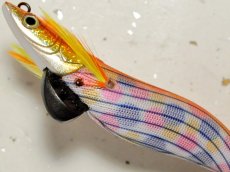 画像3: マルキュー エギリーダートマックス3.5号：＃6728 D21DM オレンジストライプドットマーブル■ネコポス対象外■ (3)